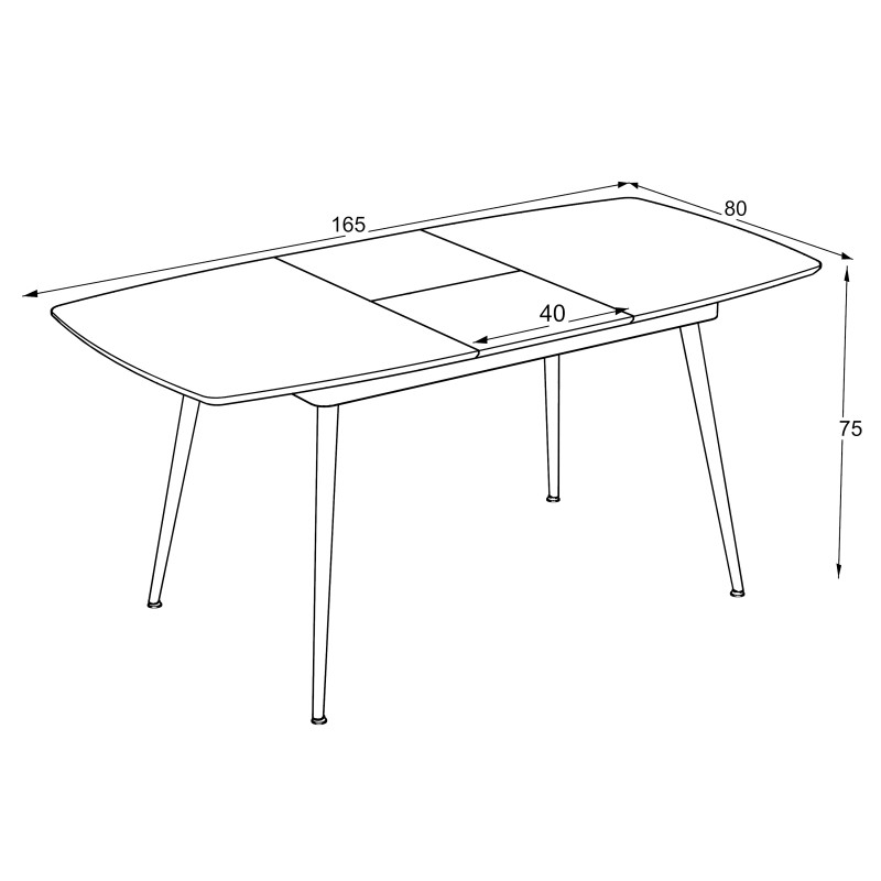 Yense 125 Table
