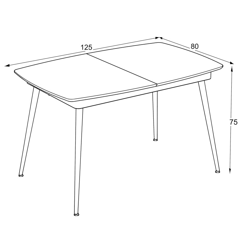 Yense 125 Table