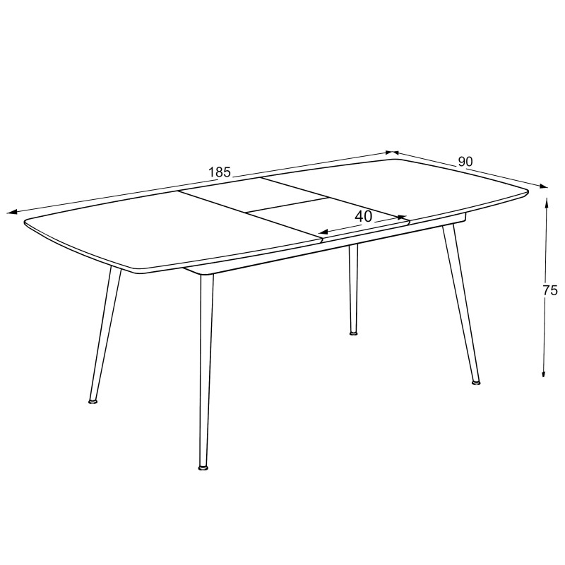 Yense 145 Table