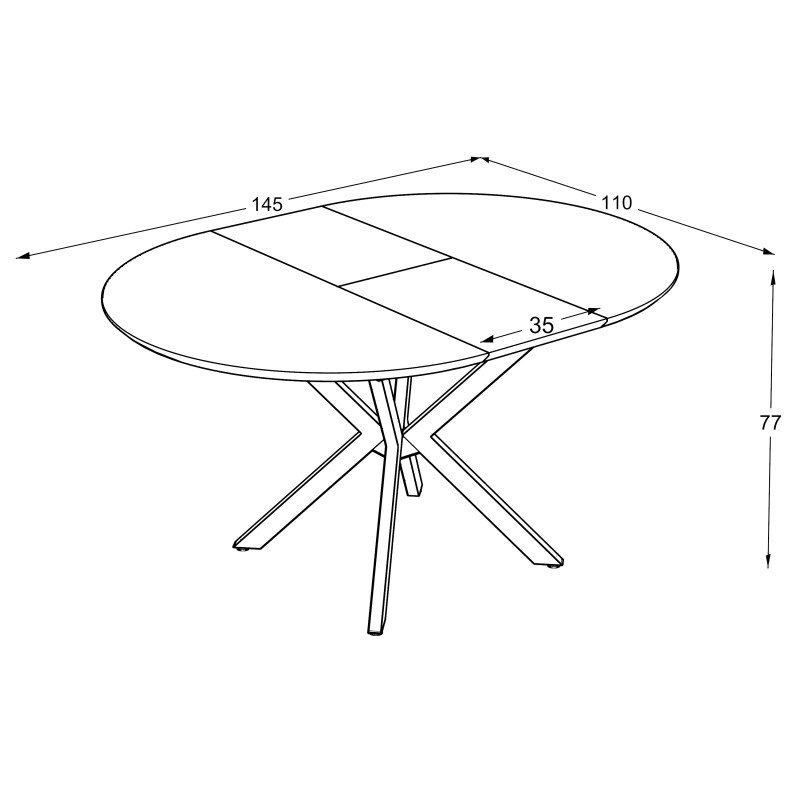 Dobok 110 Table