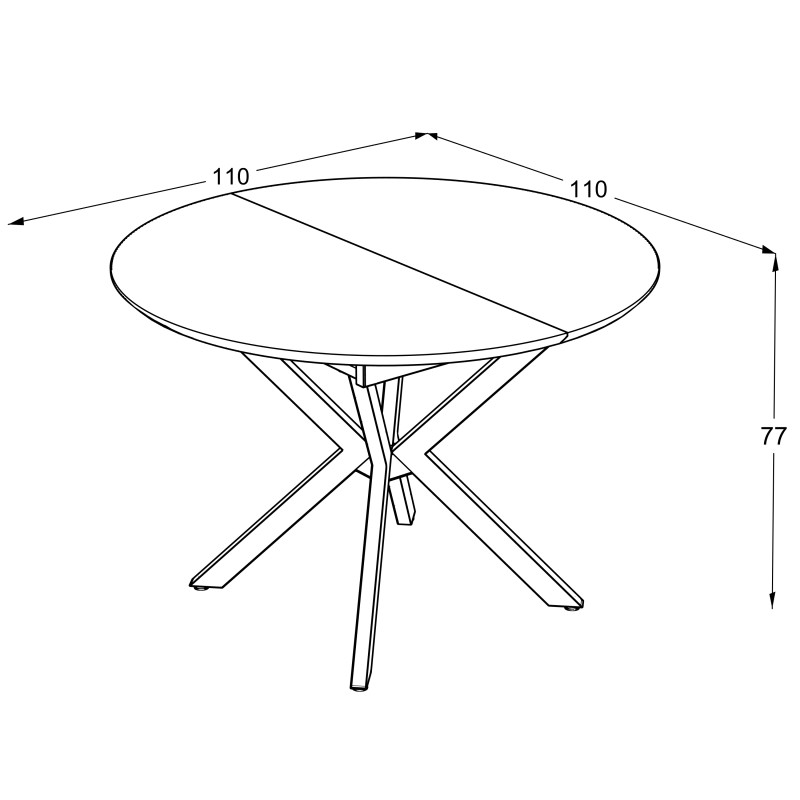 Dobok 110 Table