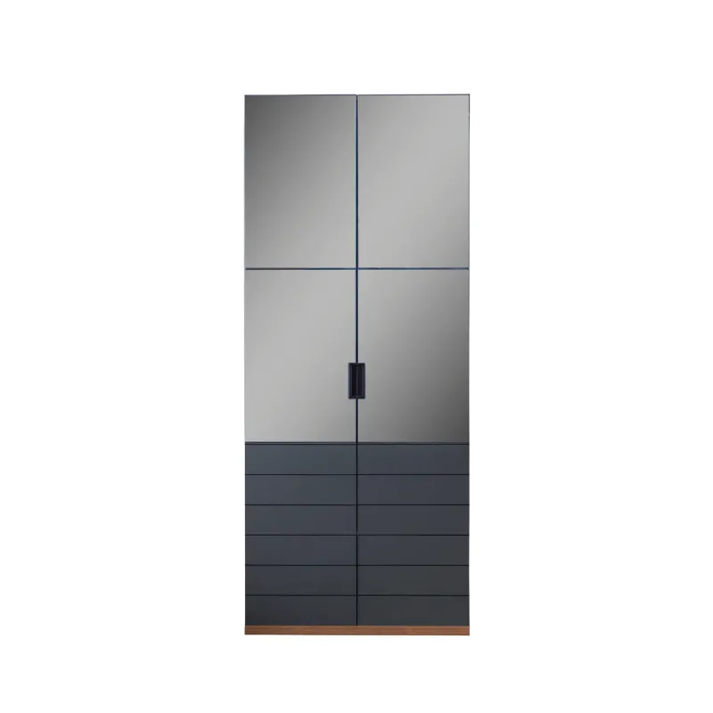 Гардероб ZETT YOUTH ROOM MIRRORED 2-DOOR CUPBOARD